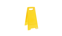 Yellow Floor Safety Sign