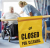 Closed for cleaning Closed for cleaning
