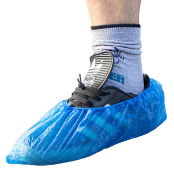Blue 16Inch disposable overshoe covers
