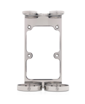 Stainless Steel Double Wall Mounted Holder