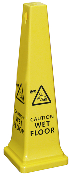 'Caution Wet Floor' 36Inch Tall Cone