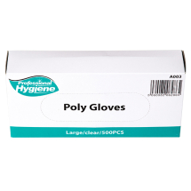 Polythene Embossed Gloves Box of 500