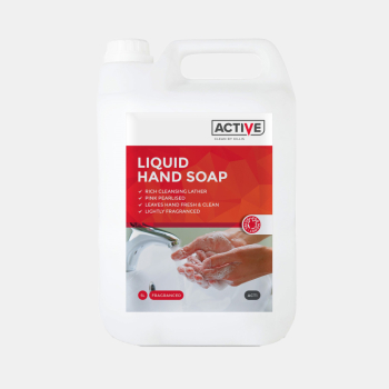 ACTIVE Hand Soap Liquid Perfumed Pink 5 Litre ACTIVE Hand Soap Liquid Perfumed Pink 5 Litre