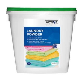 ACTIVE Washing Powder Auto Heavy Duty Biological 10kg ACTIVE Washing Powder Auto Heavy Duty Biological 10kg