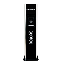 Sanitise Now Black Freestanding Automatic Foam Sanitising Unit Sanitise Now Black Freestanding Automatic Foam Sanitising Unit