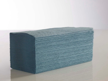 Interfold Blue Hand Towels