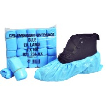 Blue Disposable Shoe Covers Case of 2000