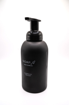 Soap-20 Black 350ml Pump Bottle