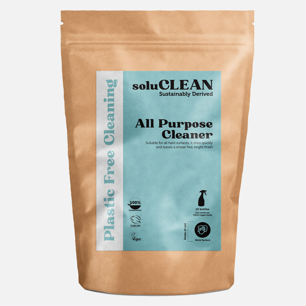 Soluclean - 750ml Trigger Spray Sachets Soluclean All Purpose Cleaner ...