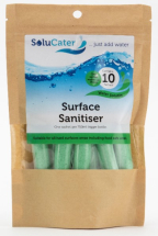 Surface Sanitiser Food Safe 10 Liquid sachets *SC*