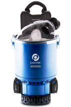Superpro-Go Inc 4-Batts, 1-Chg Battery Backpac Vacuum Cleaner