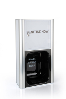 White Wall Mount - Liquid Sanitisenow Dispenser