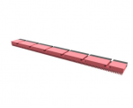 EscaTEQ 100cm W pattern Escalator Cleaning Pad