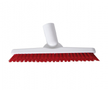 23cm Red Swivel Head Grout Stiff Bristle Brush