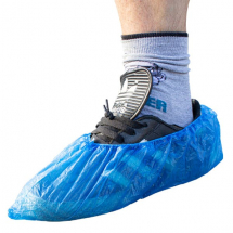 Blue 16inch disposable overshoe covers